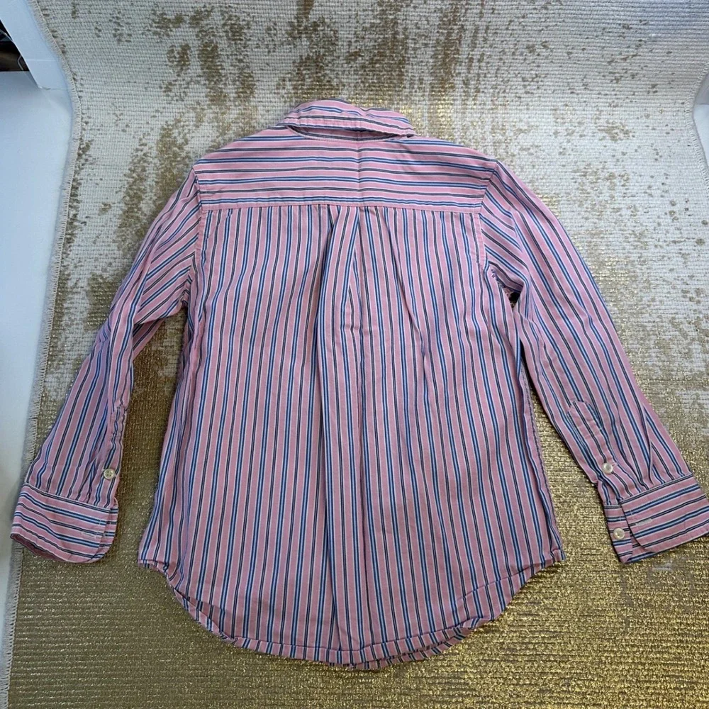 RALPH LAUREN Long Sleeve Preppy Button Down Shirts Bundle Plaid Stripes 5